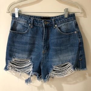Mustard Seed High Waisted Jean Cutoffs
